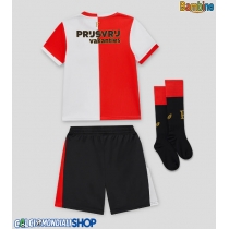Maglie da calcio Feyenoord Prima Maglia Bambino 2025-26 Manica Corta (+ Pantaloni corti)